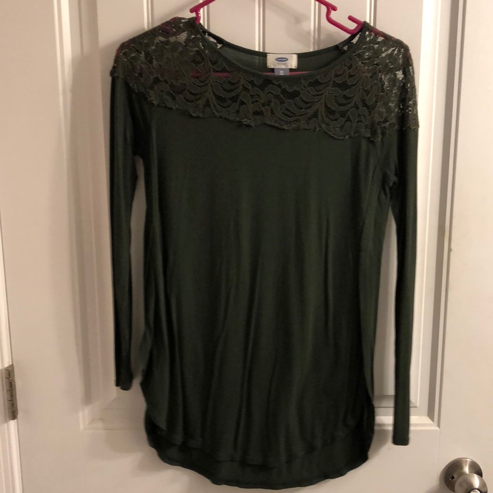 Long sleeve Xsmall old navy lace shirt